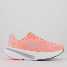 Tênis Fila Racer Nairobi Feminino Rosa e Prata-Feminino