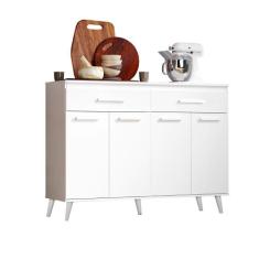 Balcão Letícia - Balcão para cozinha - Mizza Decor - São Miguel, Branc