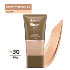Protetor Solar Episol Color FPS 30 Facial Pele Clara com 40g 40g
