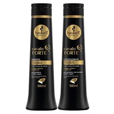Kit Cavalo Forte Haskell Shampoo 500ml+Condicionador 500ml