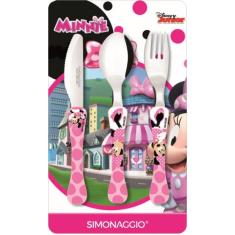 Faqueiro com 3 peças - Minie -  kids - Simonaggio