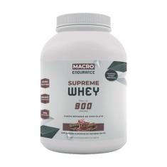 Whey Protein Supreme 900g Sabor Brownie de Chocolate - Macrophytus
