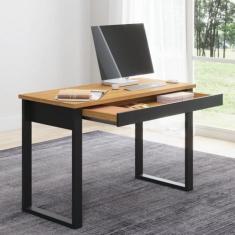 Mesa Industrial para Escritório 1 Gaveta Grande 100% MDF - Pradel