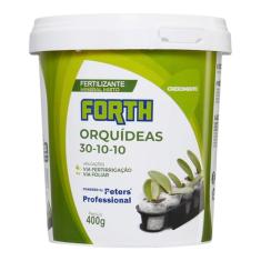 Forth Orquídeas Crescimento, Fertilizante Farelado, Peters, NPK 30-10-10 Balde 400g