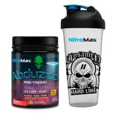 Kit pré treino Abduzido + Coqueteleira - Nitromax, Red Berries