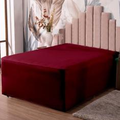 Lençol Luva Casal Cama Conjugada Veste Colchão e Box Malha 1 Peça