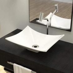 Kit Cuba L38 Torneira Link 1062 Metal Válvula 1 Polegada Sifão Pvc Fle