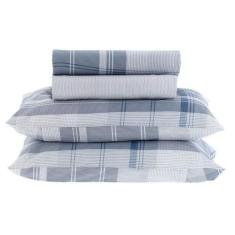 Jogo De Cama Casal New Innovi 180 Fios Kell Kacyumara