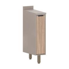 Balcão de Cozinha com Tampo 20 cm 1 Porta Stylo Luciane Móveis - Lucia