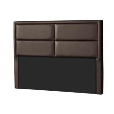 Painel de Cama Box Estofada King New York Courano Marrom - Probel