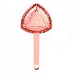Coador Julep Triangular em Inox Rosé