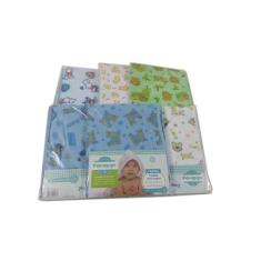 Kit 3 Toalha Banho 5 Cueiro 10 Fralda 1 Travesseiro Menino - Dugu