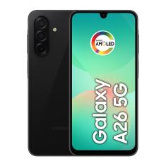 Smartphone Samsung Galaxy A26 Tela 6.7 256gb 5g Preto