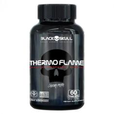 Termogênico Thermo Flame Black Skull 60 Tabletes
