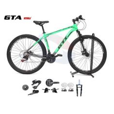 Bicicleta Aro 29 GTI Roma Kit 2x9 Gta Sunrun Freio Disco K7 11/36 Pedi