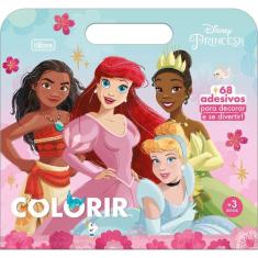 Livro Álbum Infantil de Colorir Pintar Personagens Disney Marvel + 68 