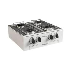 Fogão Cooktop de Mesa Portátil a Gás 4 Bocas Braslar Asiático Júnior B