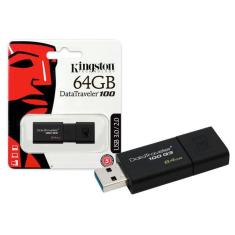 Pen Drive USB 3.0 Kingston DT100G3/64GB Datatraveler 100 64GB Generation 3