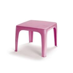 Mesinha Mesa Kids Infantil Rosa 46x38 Cm Plástica Resistente Injeplast