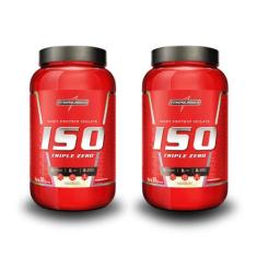 Kit com 2 Iso Triple Zero - Whey Protein Isolado - 900g cada - Integra