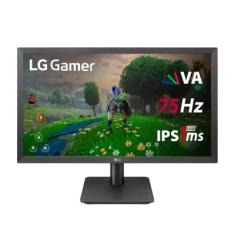 Monitor LG 23.8" LED Full HD, 75Hz, IPS, HDMI, VGA, Freesync, Preto - 24mp400-b