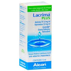 Colírio Lacrima Plus 15ml Alcon 15ml Solução Oftálmica