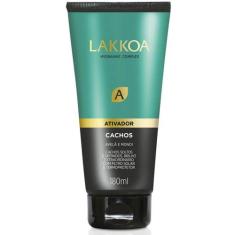 Ativador De Cachos Cabelo Cacheado Avelã Monoi Lakkoa 180ml