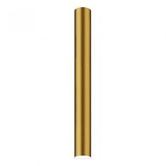 Plafon Viena Tubo 90cm Conti Iluminação Dourado