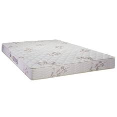 Colchão Casal Espuma D33 Supreme Floral Pró Saúde (138x188x17) - Luckspuma