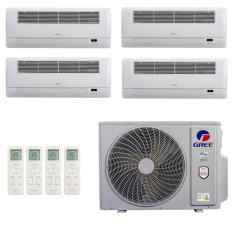 Ar-Condicionado Multi Split Inverter R-32 Gree 36.000 (4x Evap Cassete 1 Via 12.000) Quente/Frio 220V