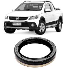 Retentor Comando Virabrequim Saveiro 2009 a 2018 Dianteiro Polia Sabó 