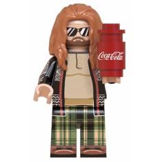 Boneco Blocos De Montar Thor Gordo Cola