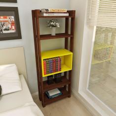 Estante Multiuso Bella Suze Amarelo Estrada