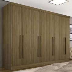 Guarda Roupa Casal Mayra 8 Portas Boreal - Moveis Arapongas - A Móveis