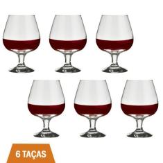 Conjunto 6 Taça De Vidro 330ML Conhaque Nadir Figueiredo - NADIR FIGUE
