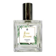 Perfume Feminino Natural Rosa Branca 100Ml - Essência Do Brasil, 100ml