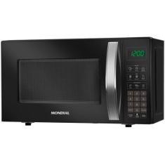 Micro-ondas Mondial 21L Preto MO-01-21-B, Preto, 110V
