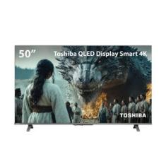 Smart TV QLED 50 4K Toshiba Google TV 3HDMI 2USB Wi-Fi TB059
