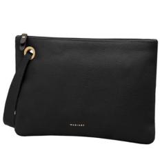 Bolsa Carteira Clutch de Couro Mariart Azaleia-Feminino
