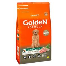 Ração Golden Fórmula para Cães Adultos Frango e Arroz, 3kg