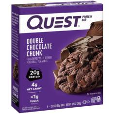 Quest Protein Bar Caixa com 12un Double Chocolate Chunk - Quest Nutrit