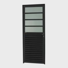 Porta de Cozinha Linha 25 Vidro Boreal 210cm x 80cm Brimak