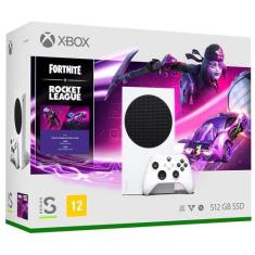 Console Xbox Series S - Pacote Fortnite E Rocket League - Microsoft