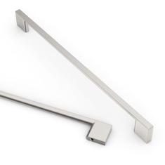 Asidrama Pacote com 10 puxadores de armário de cozinha de níquel acetinado escovado, 224 mm, puxadores de armário de cozinha para puxadores de gaveta de armário