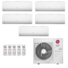 Ar-Condicionado Multi Split Inverter LG 36.000 (3x Evap HW 7.000 + 2x Evap HW 12.000) Quente/Frio 220V