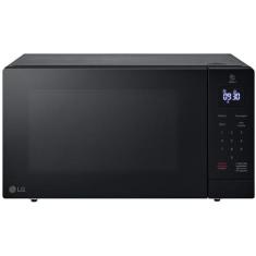 Micro-ondas LG 30L Preto Solo NeoChef MS3033DSA.FBKGLGZ, Preto, 220V