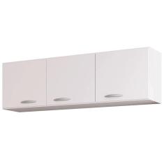 Armário Aéreo de Cozinha 120cm 3 Portas Classic - Poquema