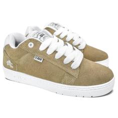 Tênis Qix Pro Model Allan Mesquita x Chorão Bege Branco