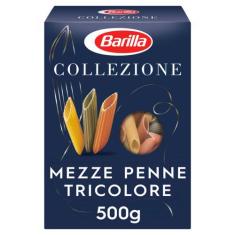 Macarrão Mezze Penne Tricolore Nº 78 La Collezione Barilla 500g