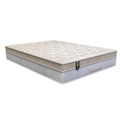 Colchão King Molas Pocket Ensacadas Naturale Orthoflex 32x193x203cm Bege/branco